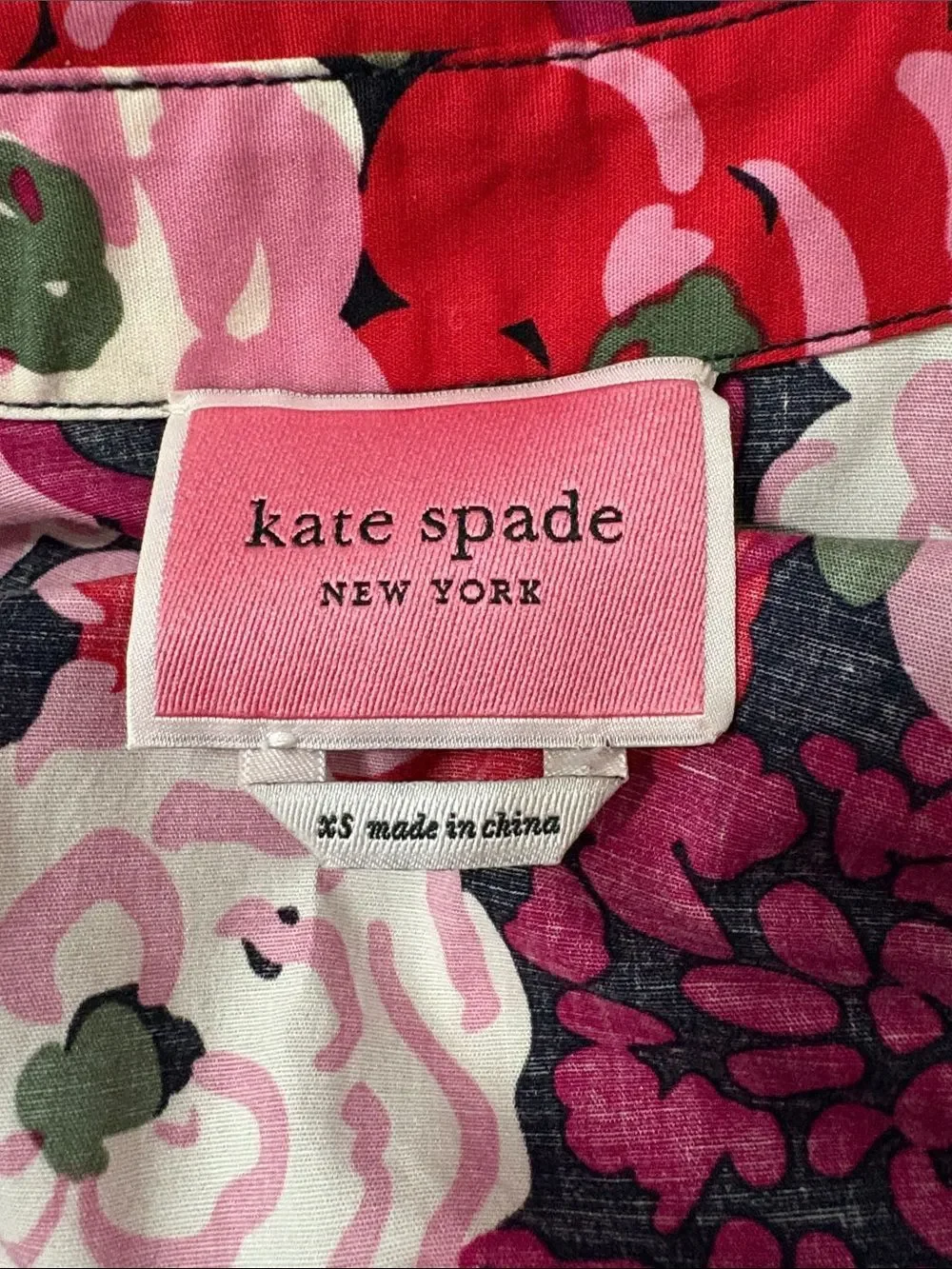 Kate Spade Rosette Bloom Tie Waist Dress